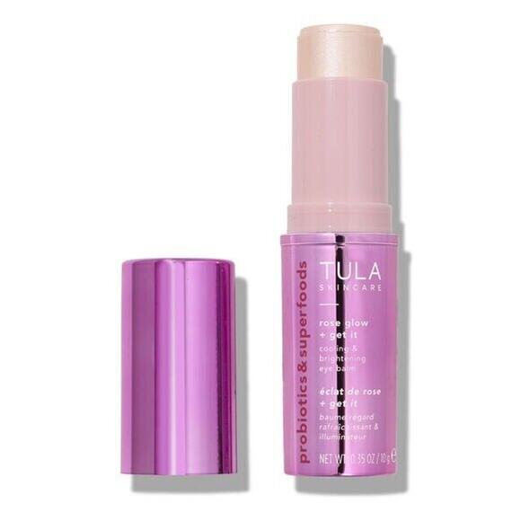 COPY - Tula Skincare Chrome Rose Glow + Get It Cooling & Brightening Eye Balm -… - Picture 1 of 1